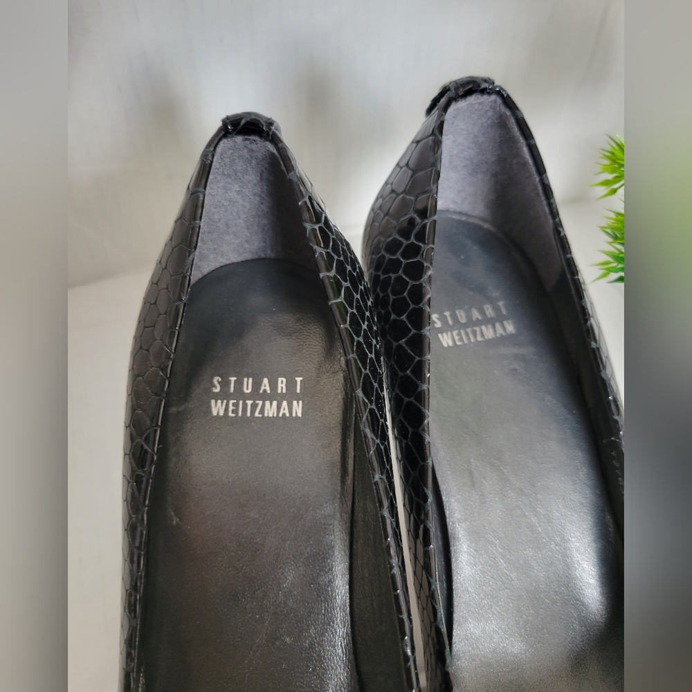 %Authentic Stuart Weitzman High Heels Black Heels… - image 6